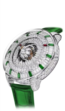 Jacob & Co. the mystery tourbillon 44MM TSAVORITES AND WHITE DIAMONDS Watch Replica SN810.30.AB.AB.A Jacob and Co Watch Price Jacob & Co. the mystery tourbillon 44MM TSAVORITES AND WHITE DIAMONDS Watch Replica SN810.30.AB.AB.A Jacob and Co Watch Price